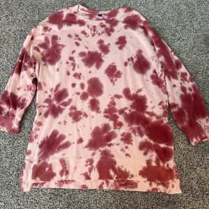 Tie dye sweatshirt